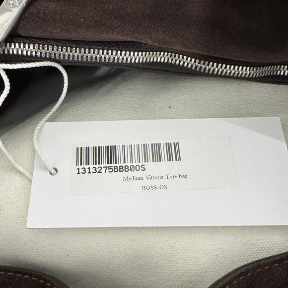 Reformation Medium Vittoria Tote Bag Boss Suede - Picture 10 of 11